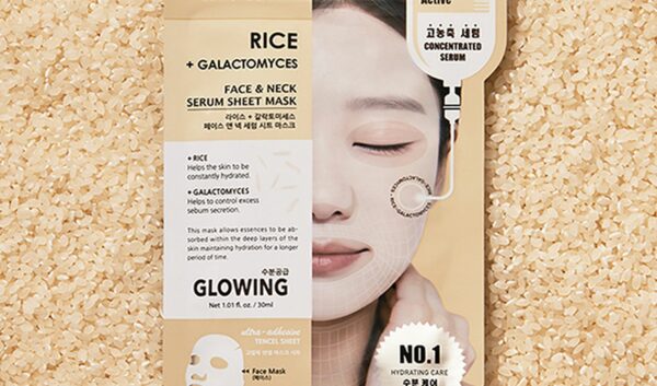 Medifordear face and neck mask / Rice + Galactomyces ( à l'unité)