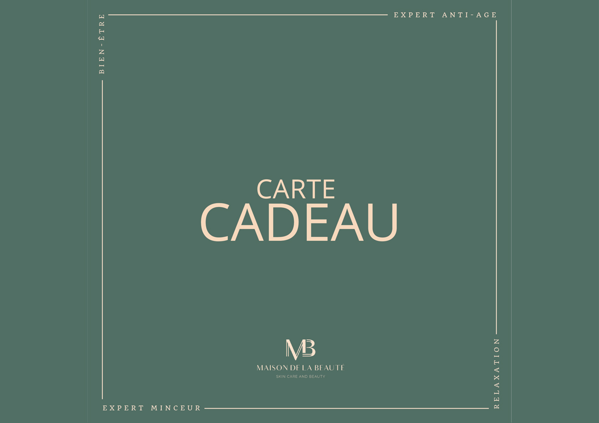 Carte cadeau - Soins & Bien-Être en Institut